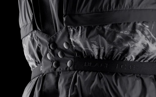 BLACK ICE GORE TEX DOWN JACKET